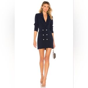 COPY - NWT Superdown Revolve Madeline Blazer Dress size small navy